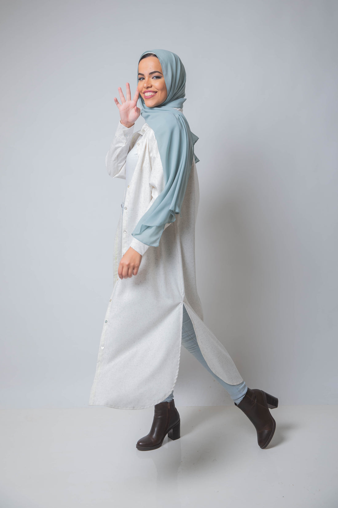 Monday Shirt Dress - Off White