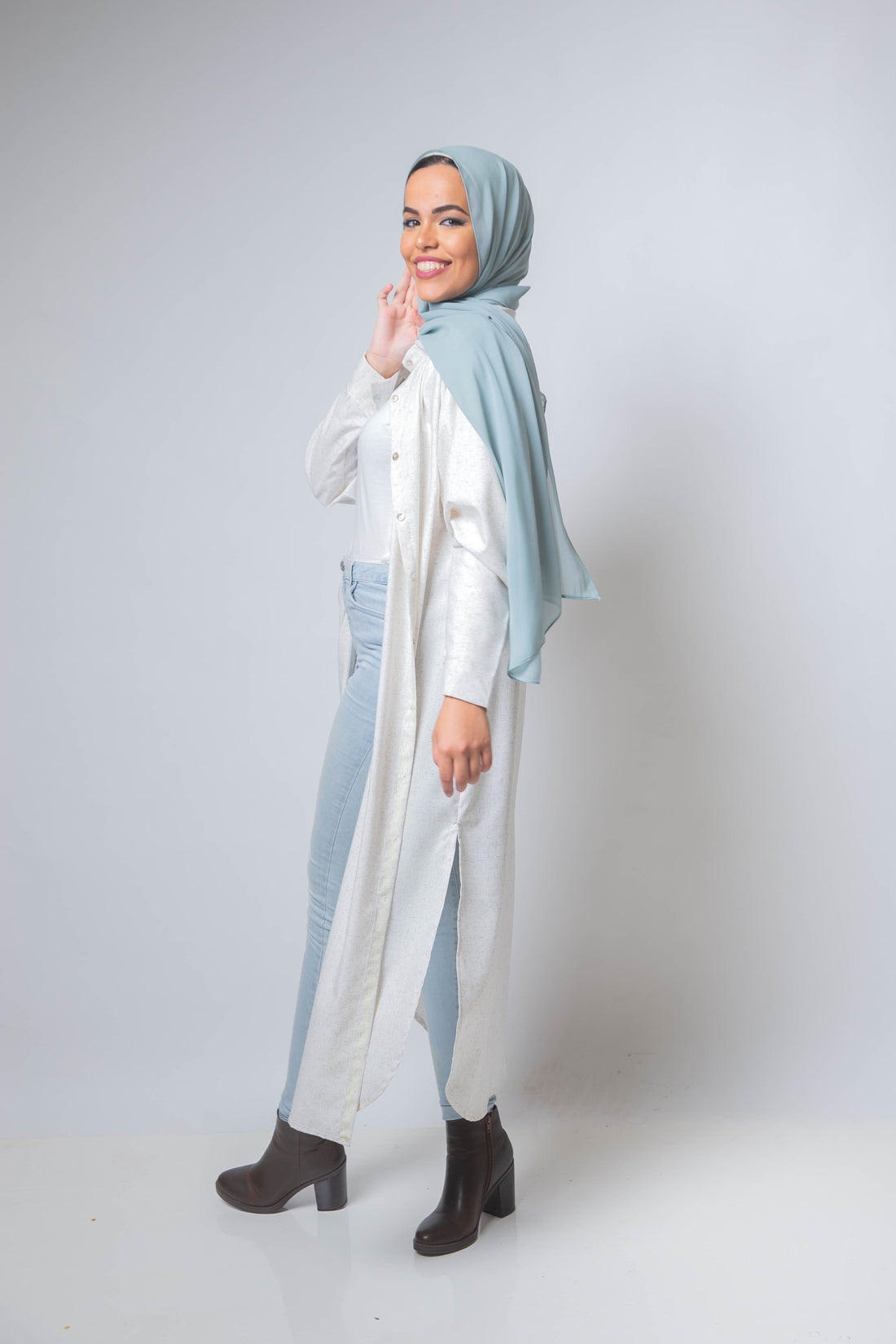 Monday Shirt Dress - Off White