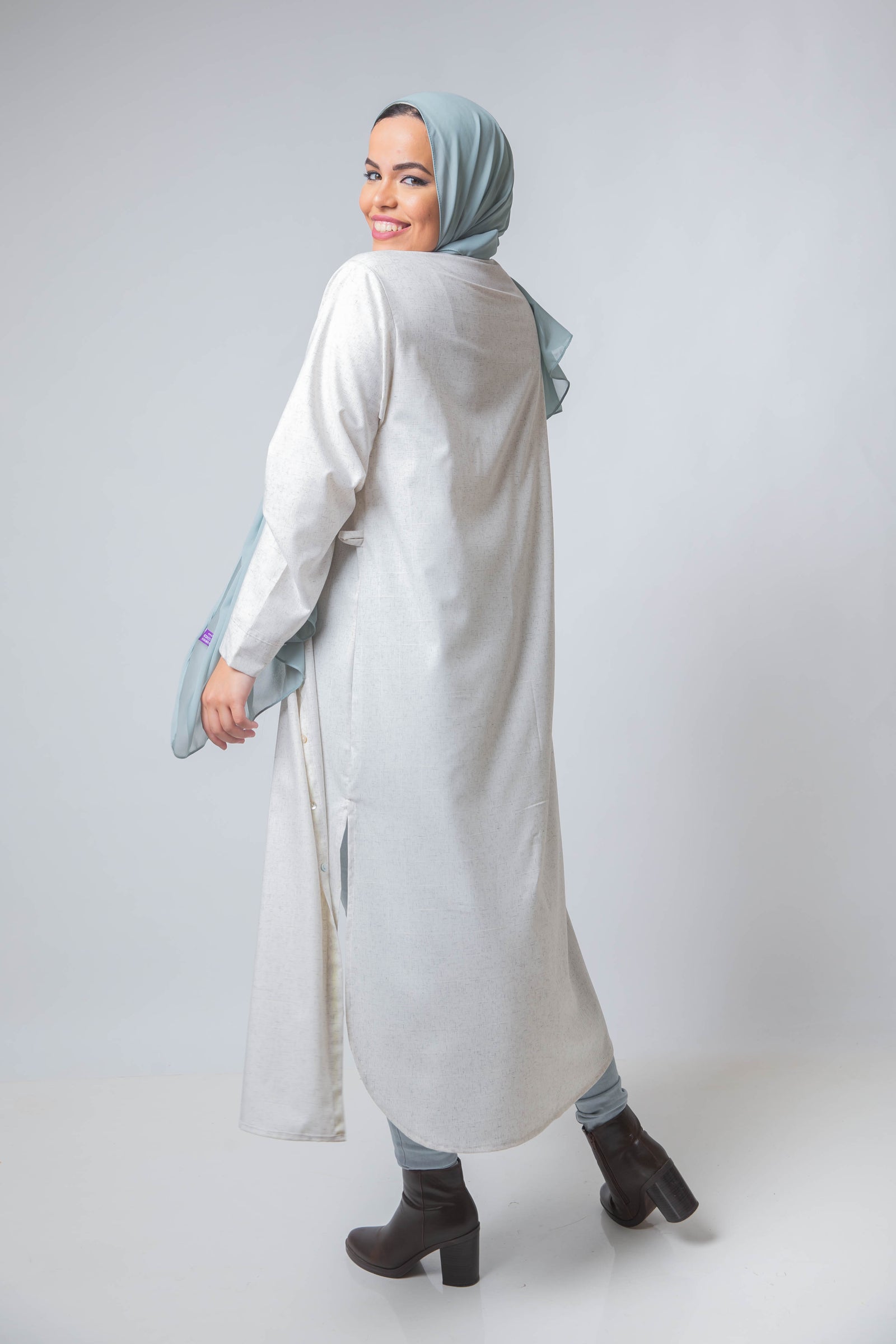 Monday Shirt Dress - Off White