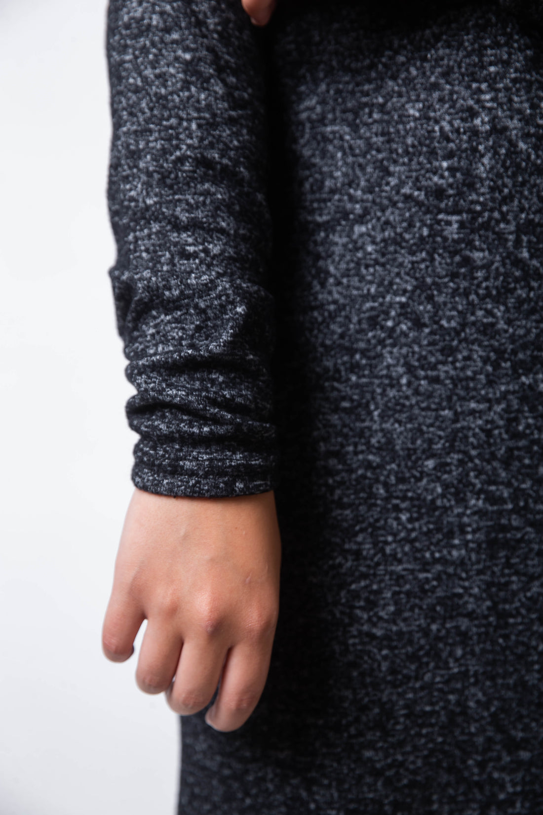 Basic Turtle Dress - Black