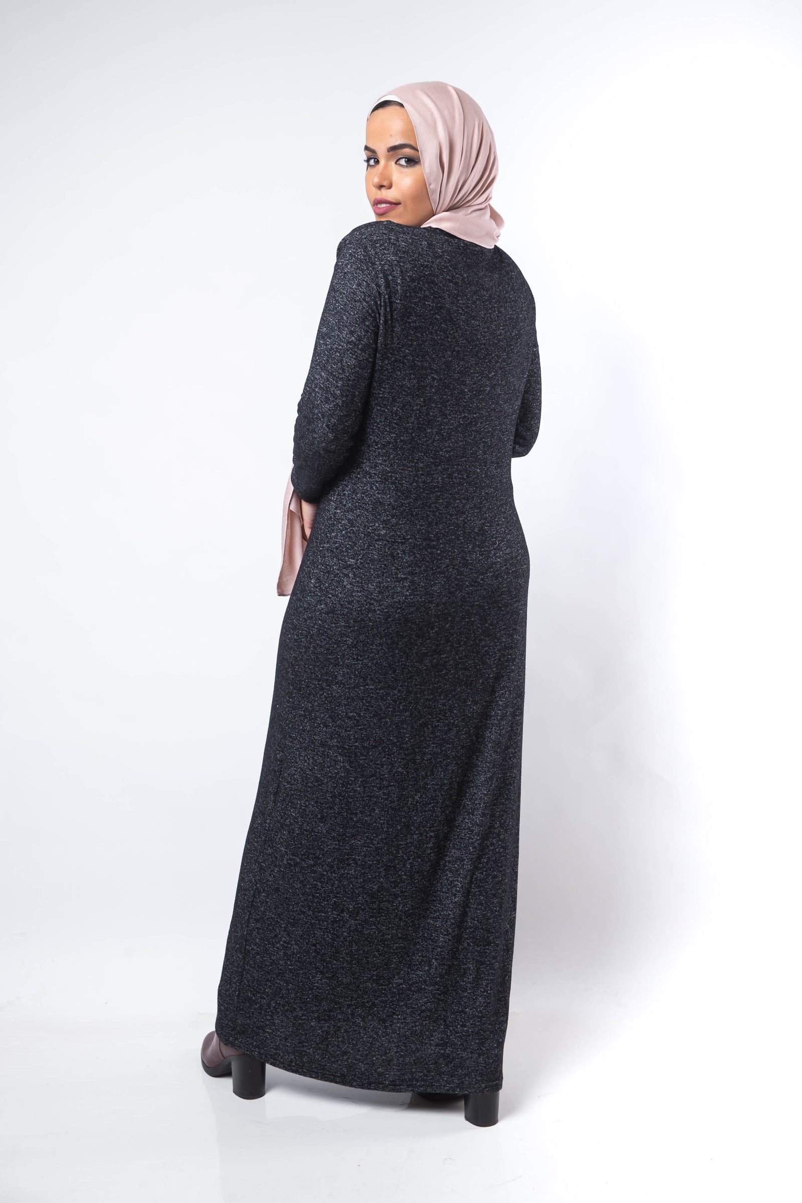 Basic Turtle Dress - Black