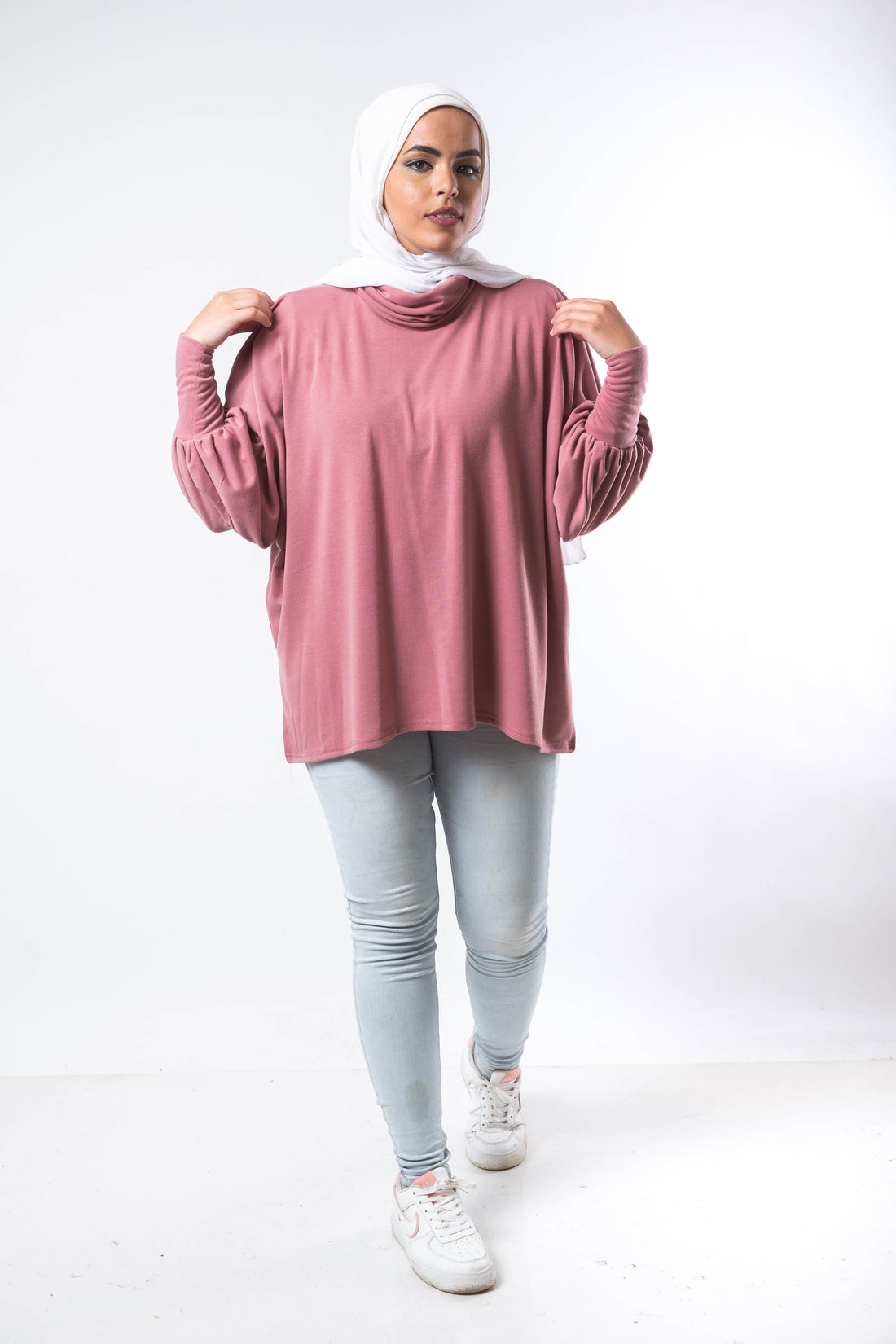 Wool Oversize Blouse - Kashmir