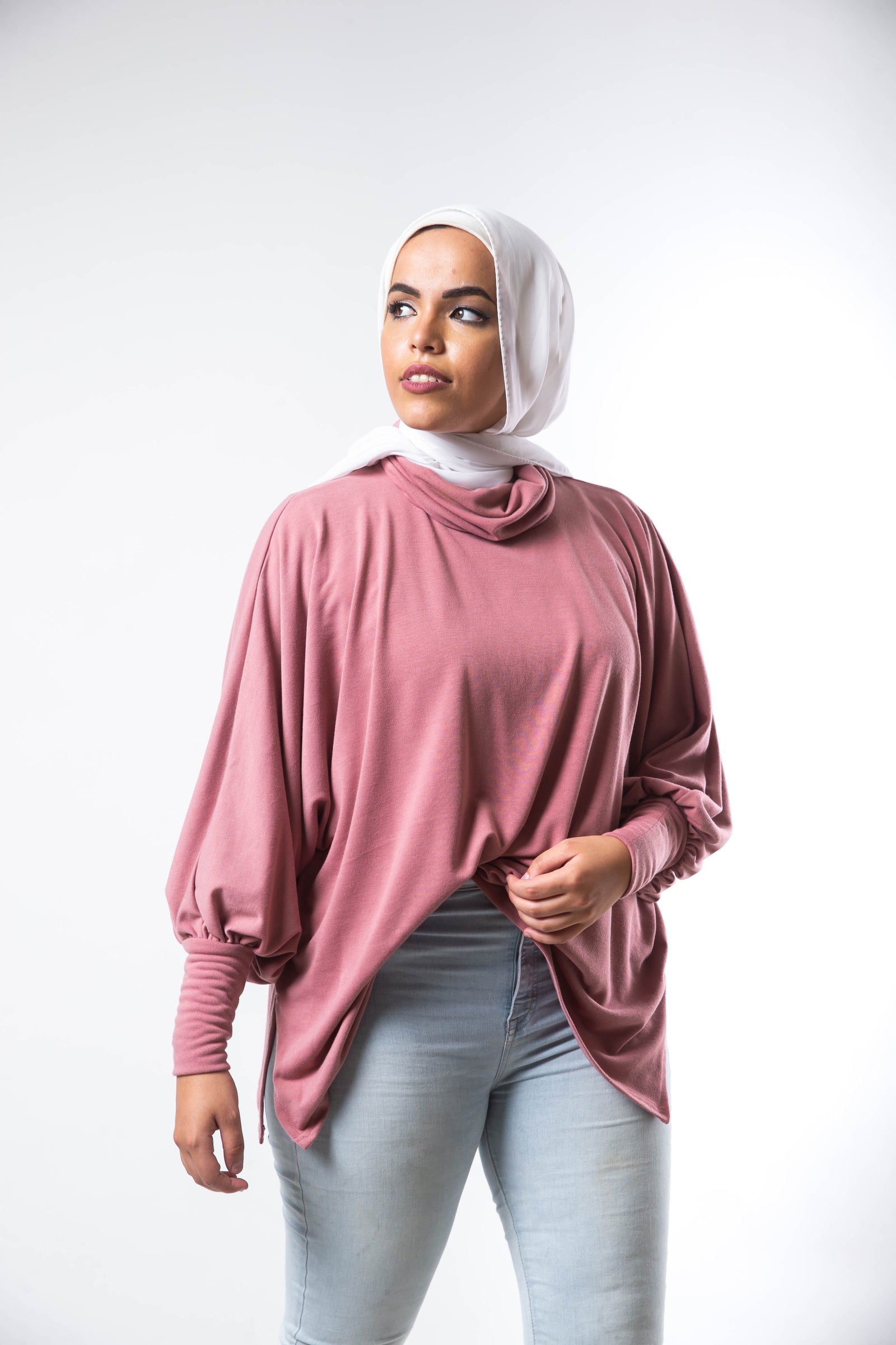 Wool Oversize Blouse - Kashmir