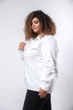 The Pearl Basic Linen Shirt - White