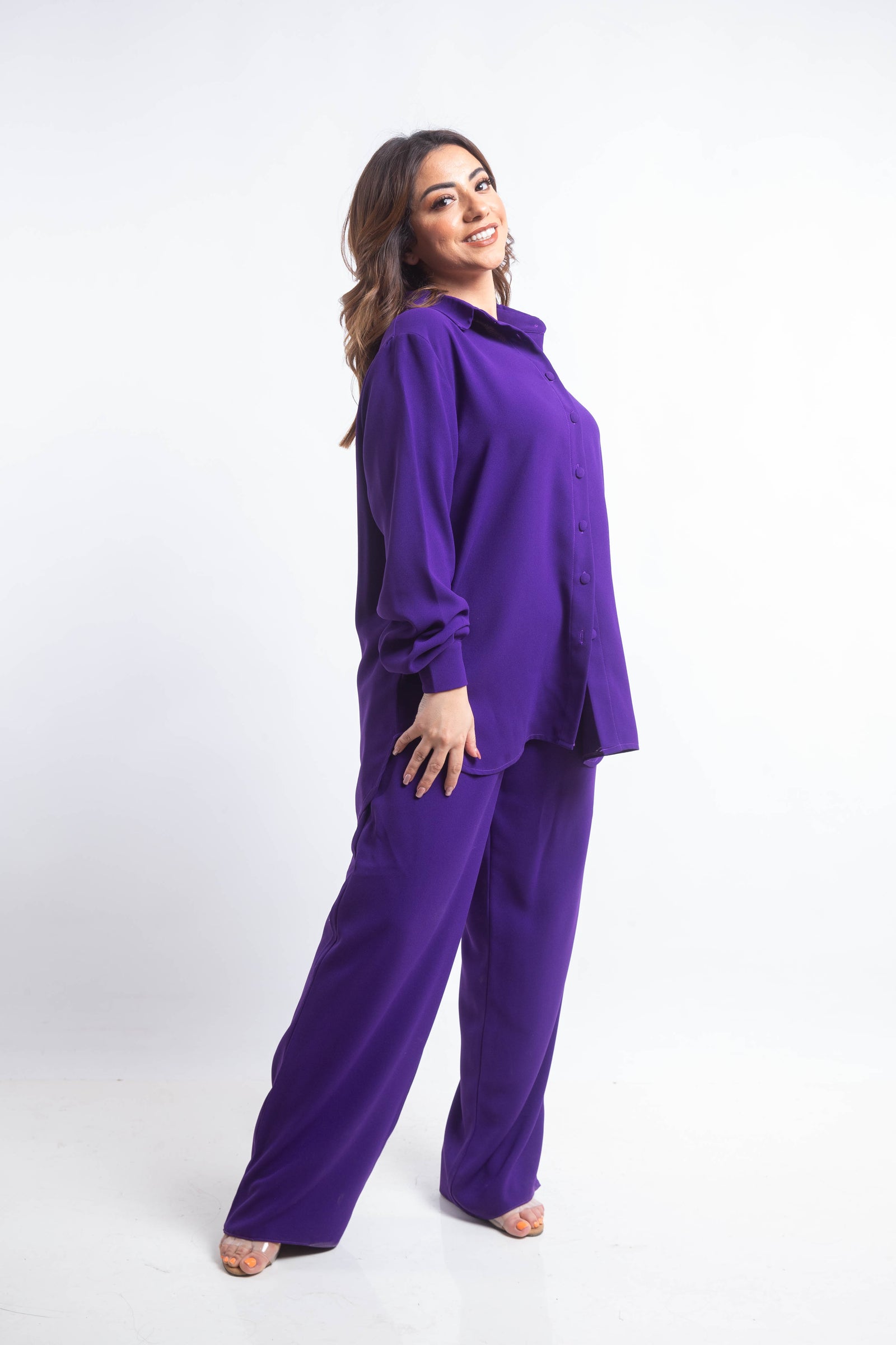 The Palette Crepe Set - Purple