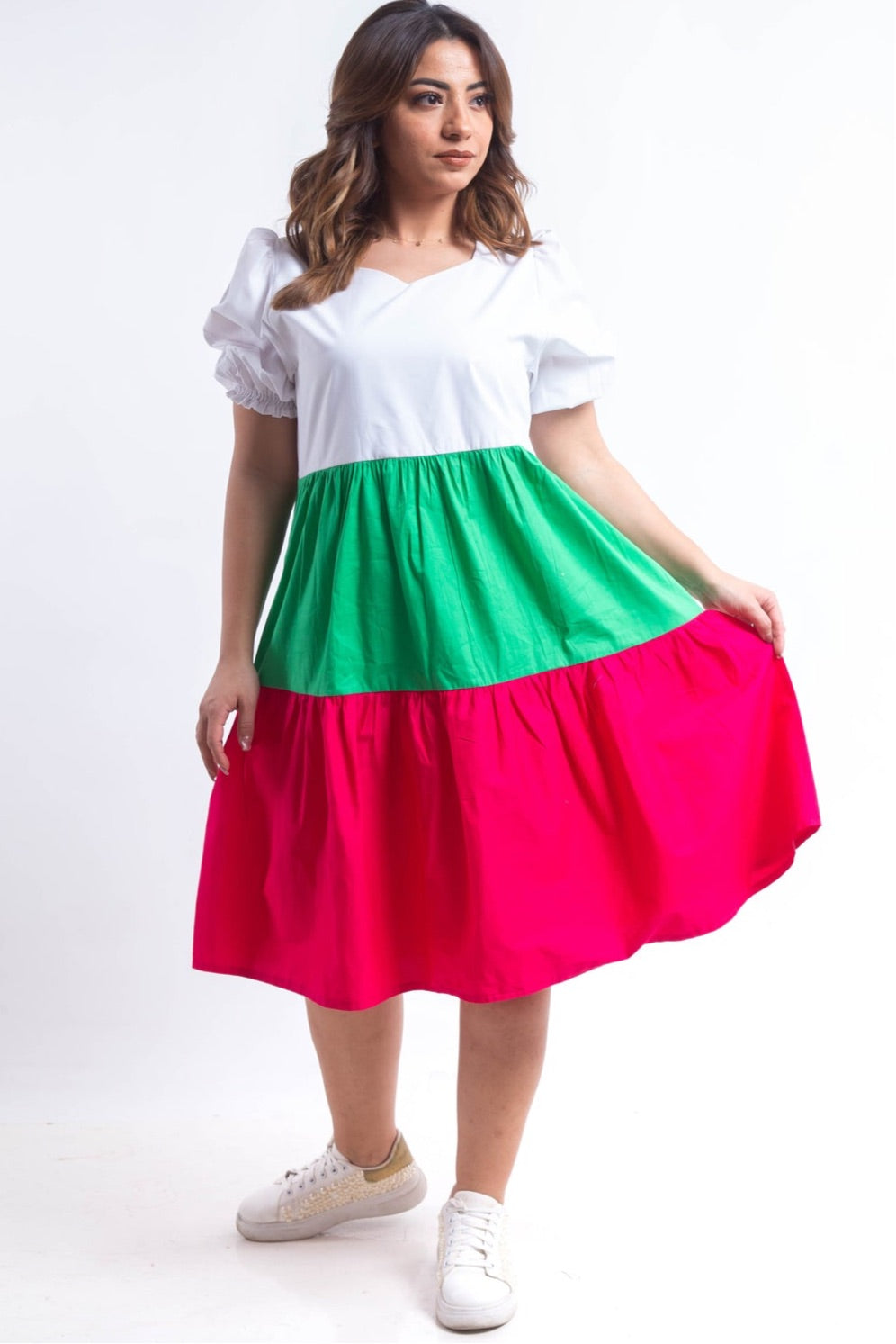 The Lolitta Summer Dress - Fushcia
