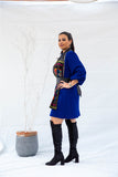 The Arcade Velvet Shawl - Black