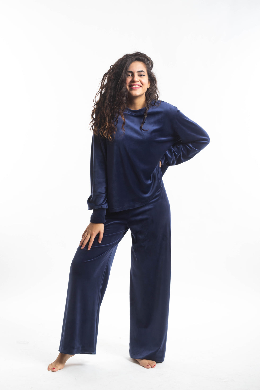 Juno 2 Piece Set - Navy Blue