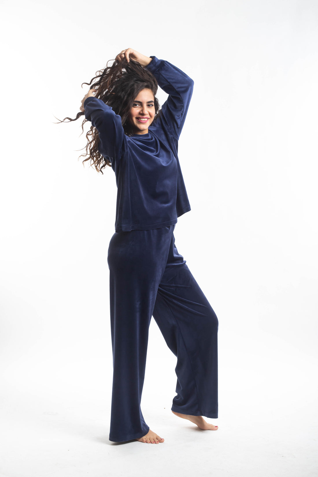 Juno 2 Piece Set - Navy Blue