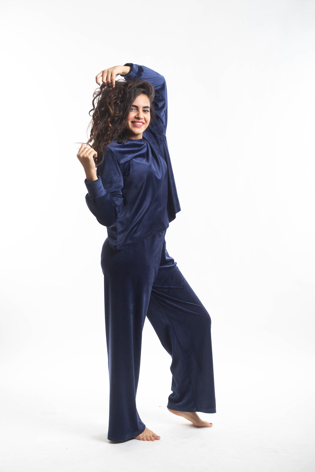 Juno 2 Piece Set - Navy Blue