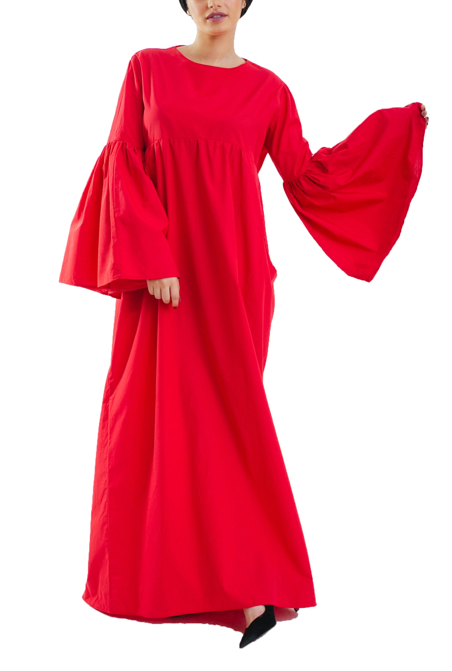 Loose Dress - Red