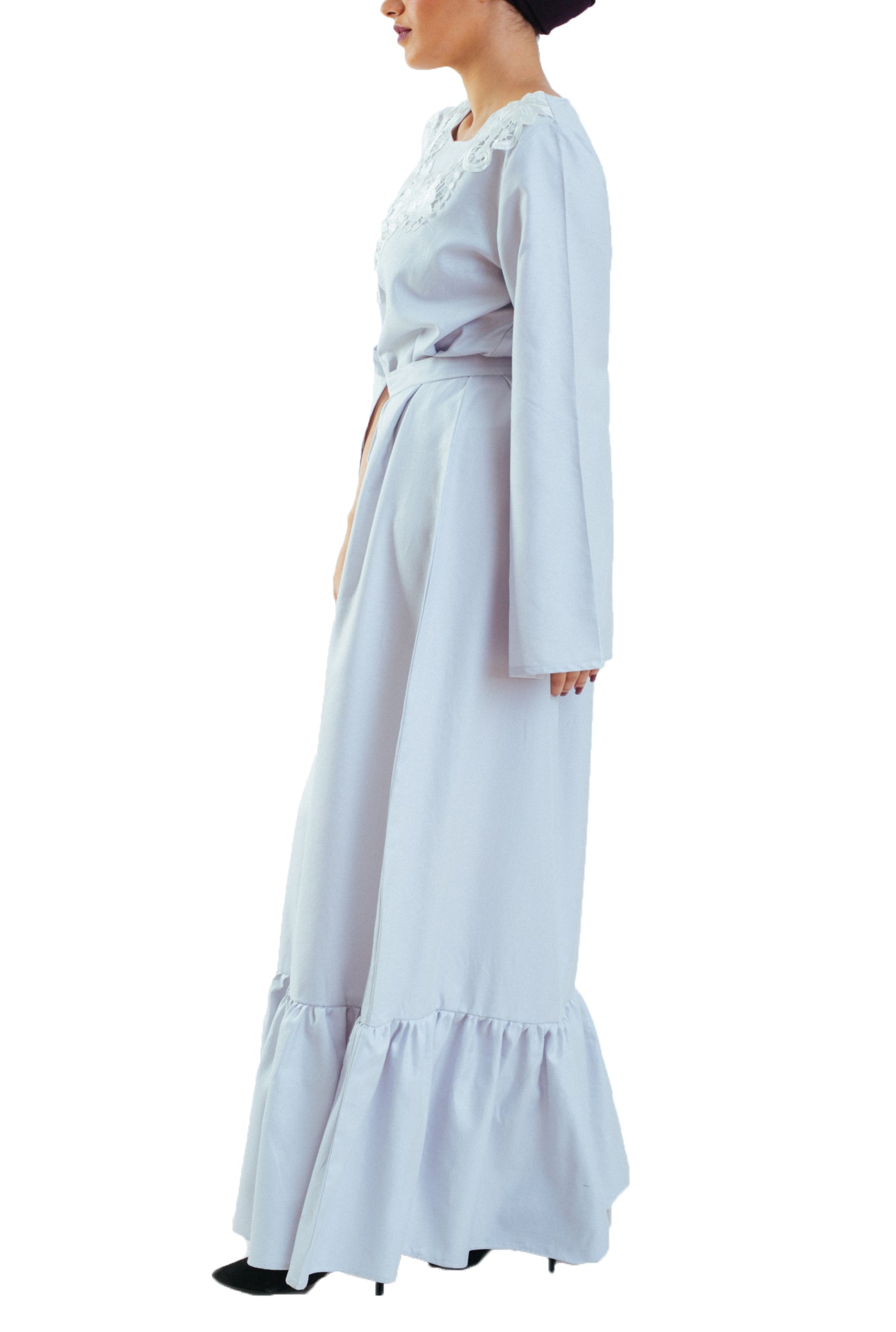 Galbya Dress -Long- White