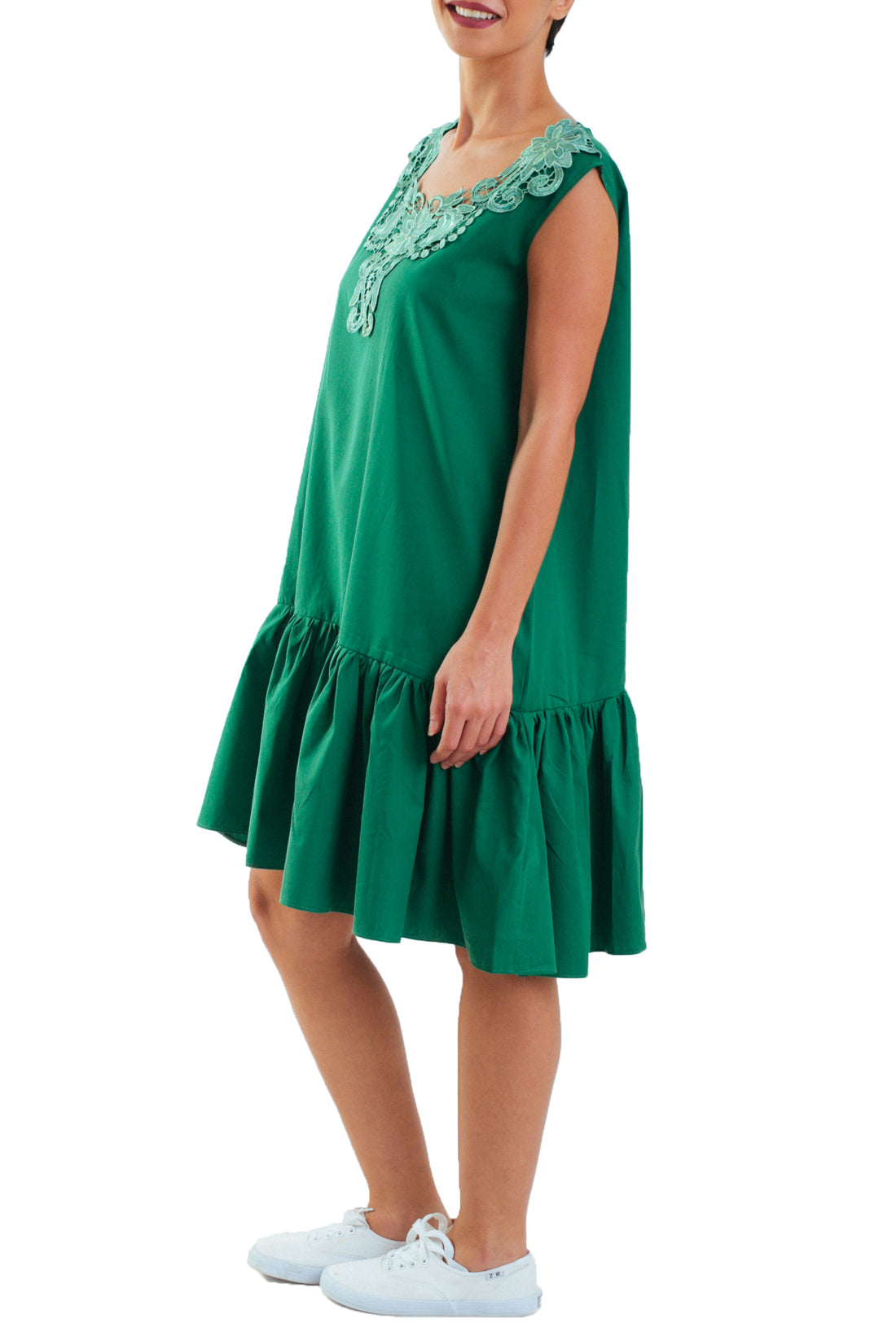 Galbya Dress -Short- Green