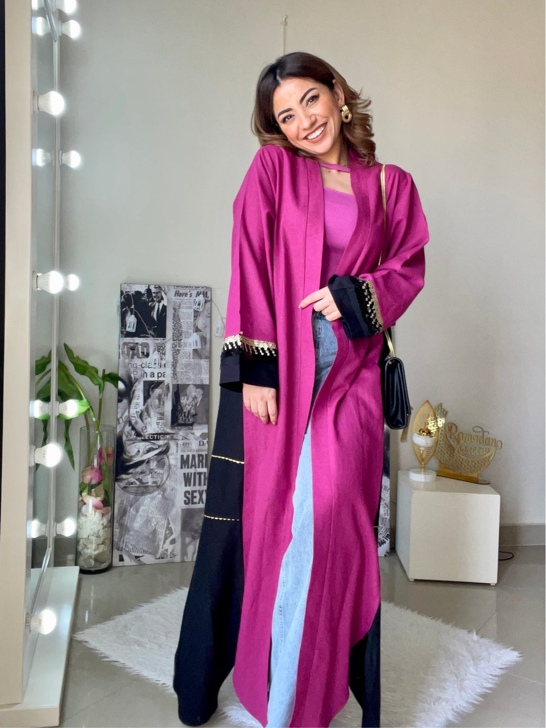 The Royal Kaftan - Magenta