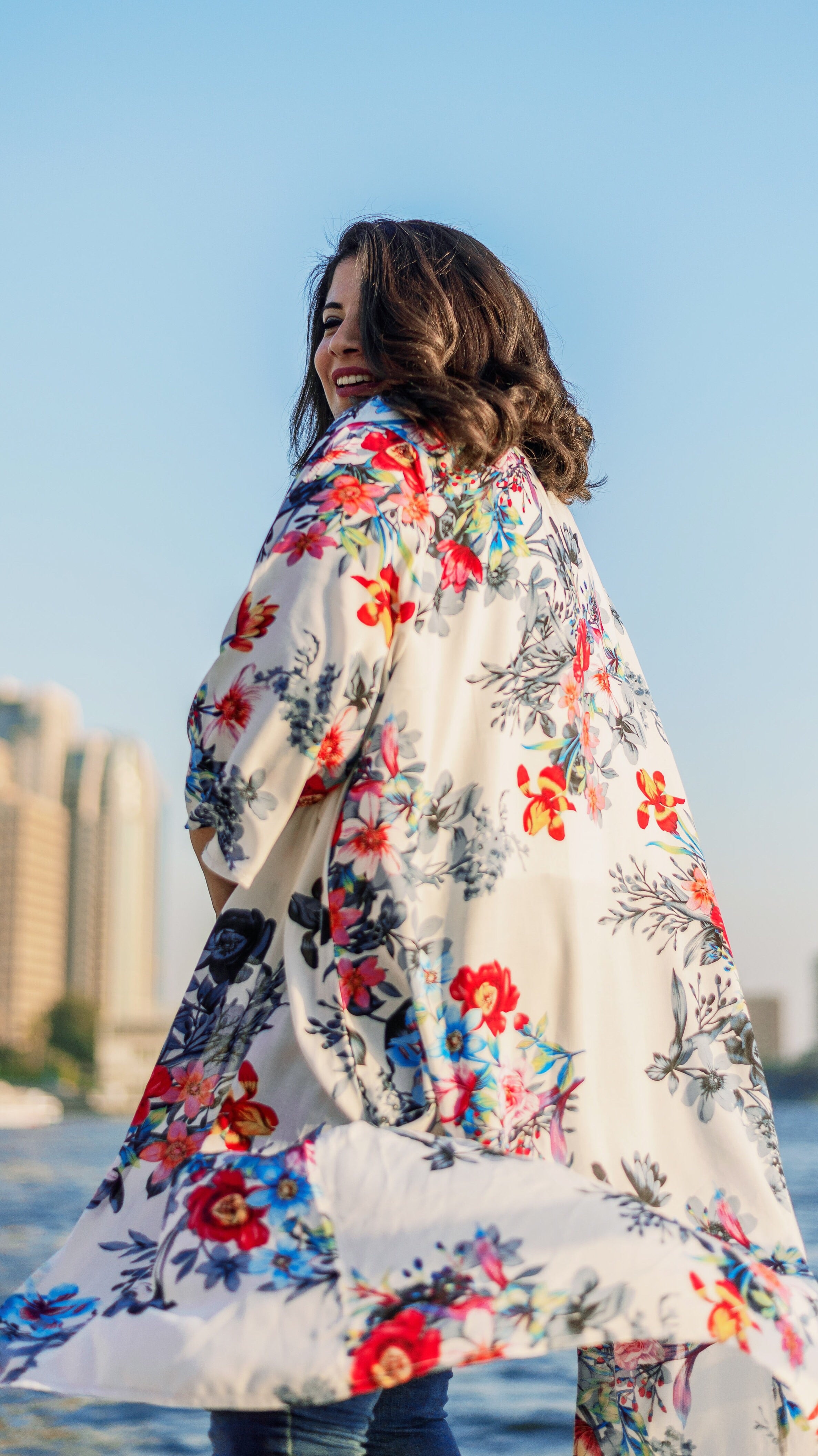 The White Blossom Kimono