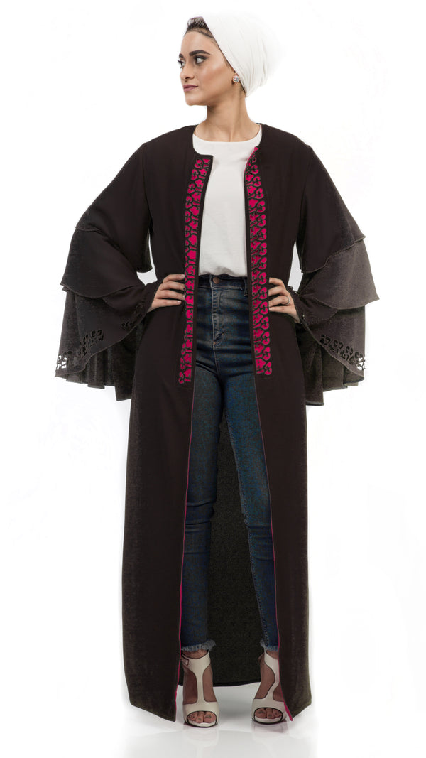 The Ruffled Islamic Kimono