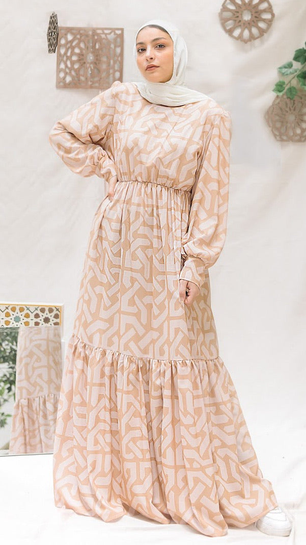 The Sahara Dress - Light Yellow