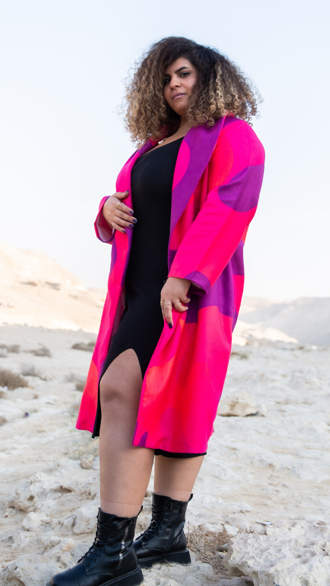 The Cotton Candy Wool Coat