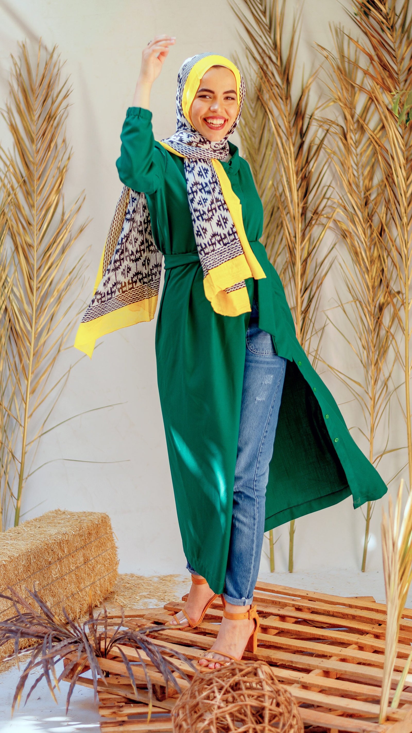 The Everyday Green Dress