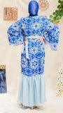 The Moroccan Dress - Blue