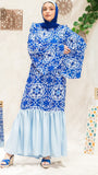 The Moroccan Dress - Blue