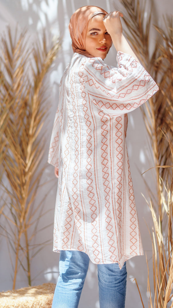 The White Boho Kimono