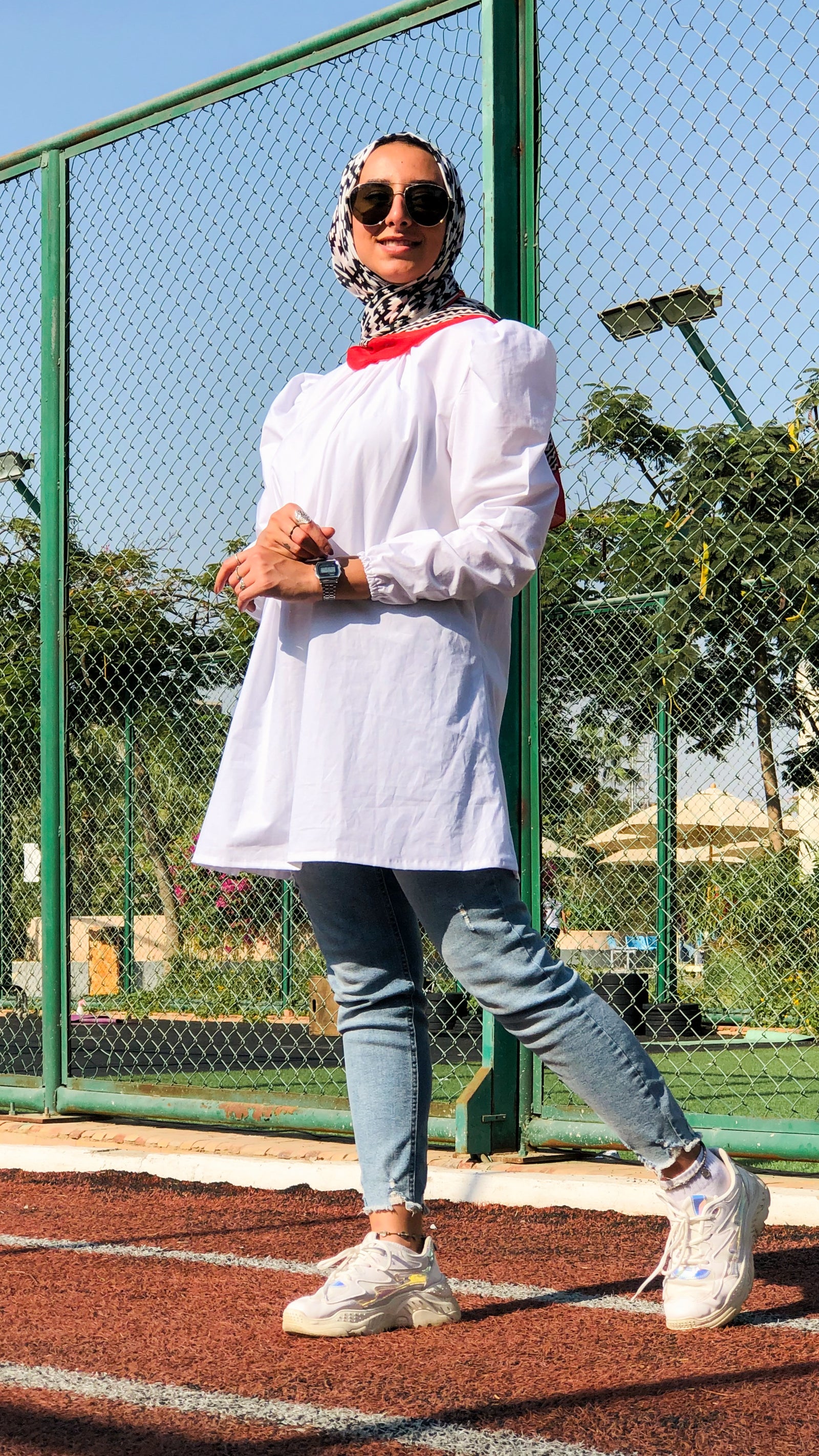 Holly Puff Blouse -Long Sleeves- White
