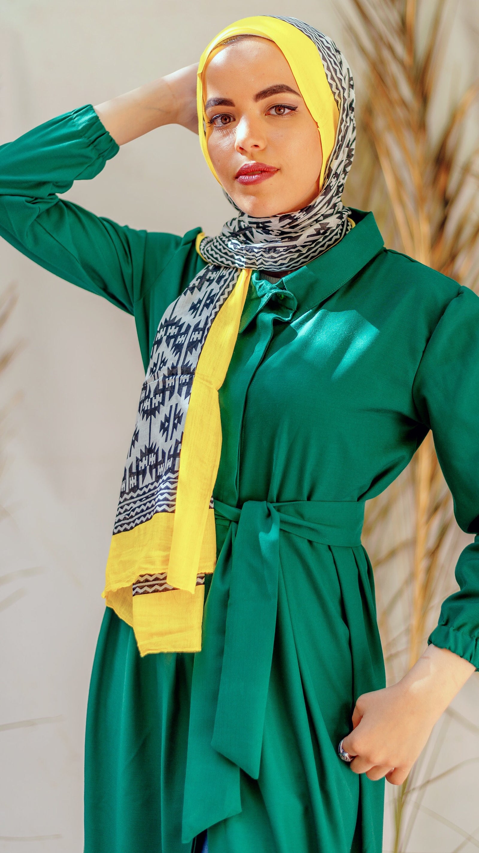 The Everyday Green Dress