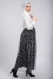 Galaxy Tulle Skirt - Black