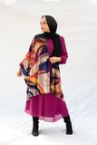 The Meadow Velvet Shawl - Beige