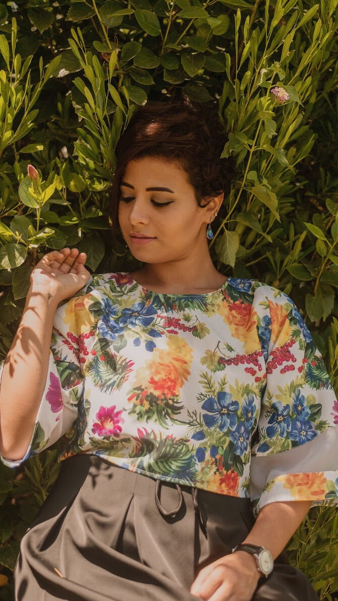 The Floral Blouse