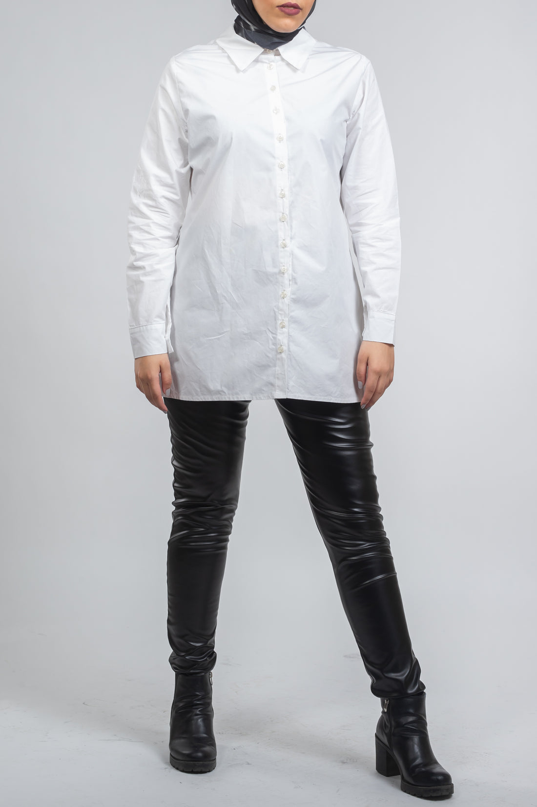 Faux Leather pants - Black