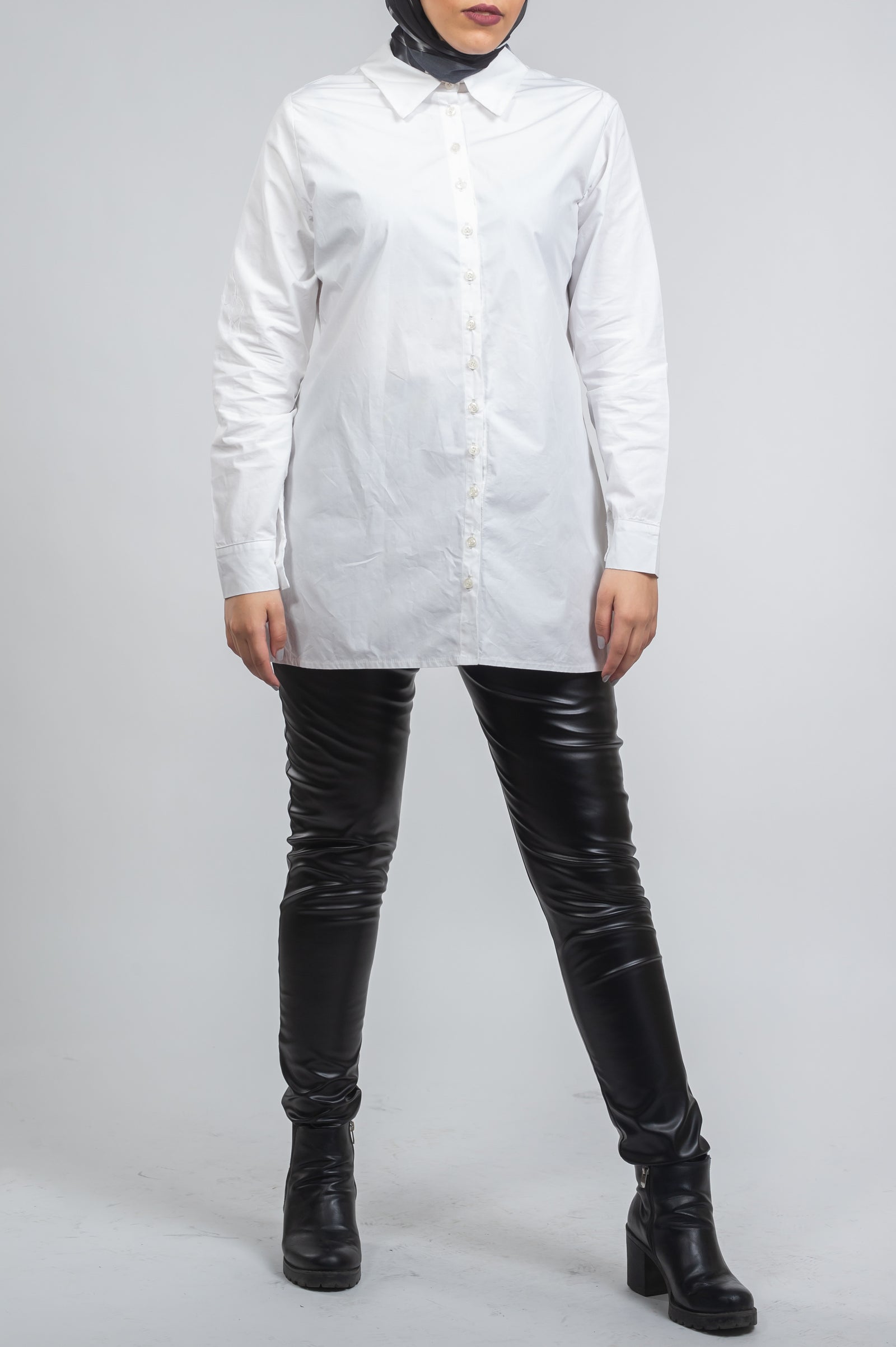 Faux Leather pants - Black