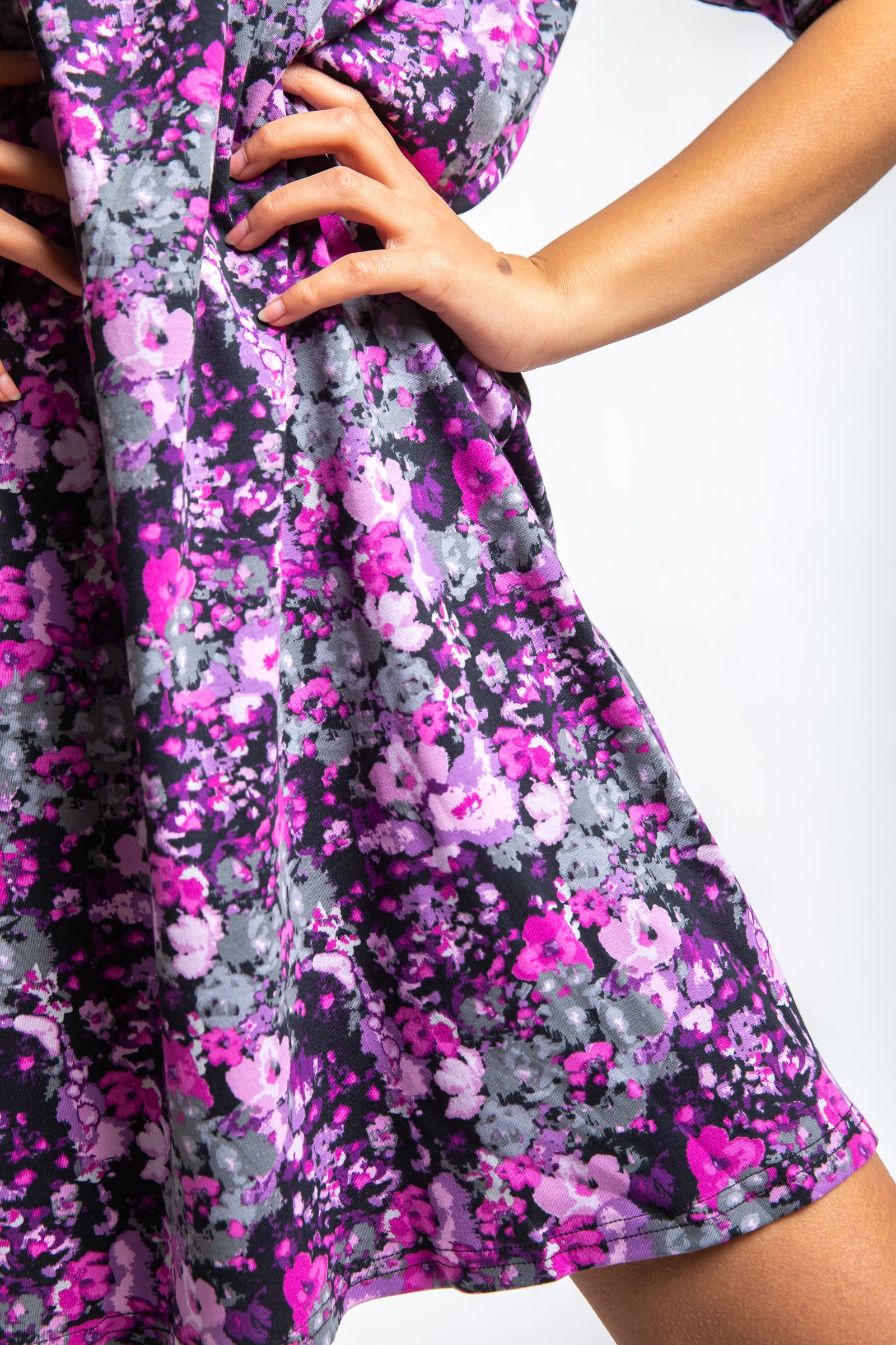 Violet Night Dress Purple