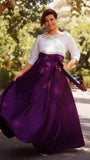 Queen Rania -Purple
