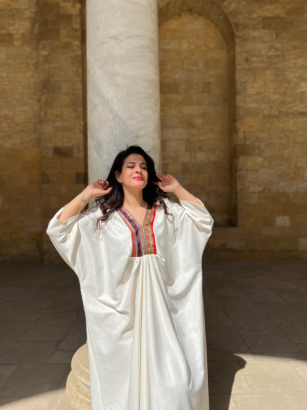 The comfort Abaya - White