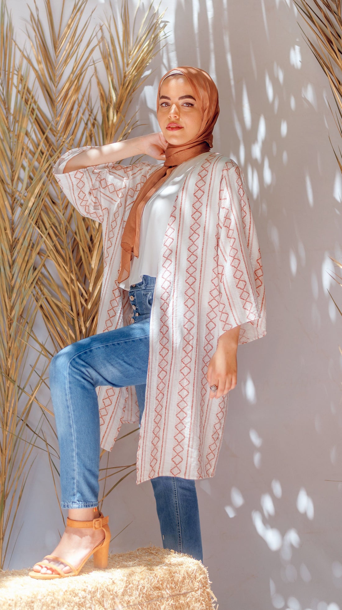 The White Boho Kimono