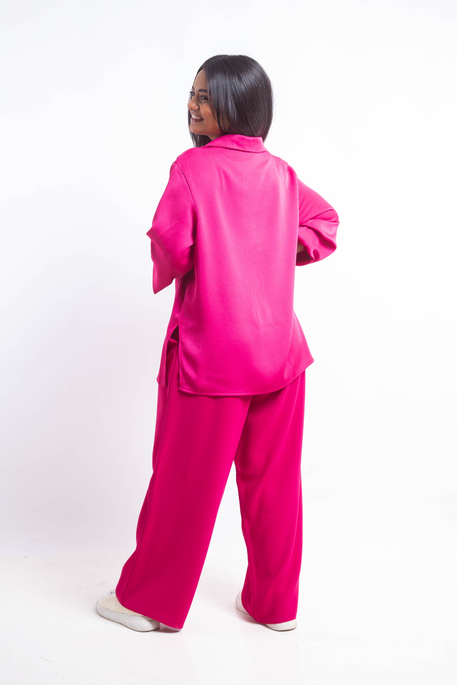 The Palette Crepe Set - Fuschia