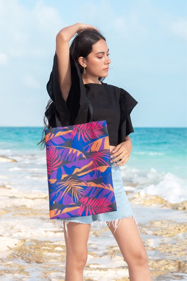 Breeze Tote Bag - Purple